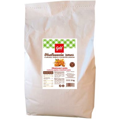 Gold Plus Obalovací směs s kurkumou, paprikou a cornflakes 5 kg