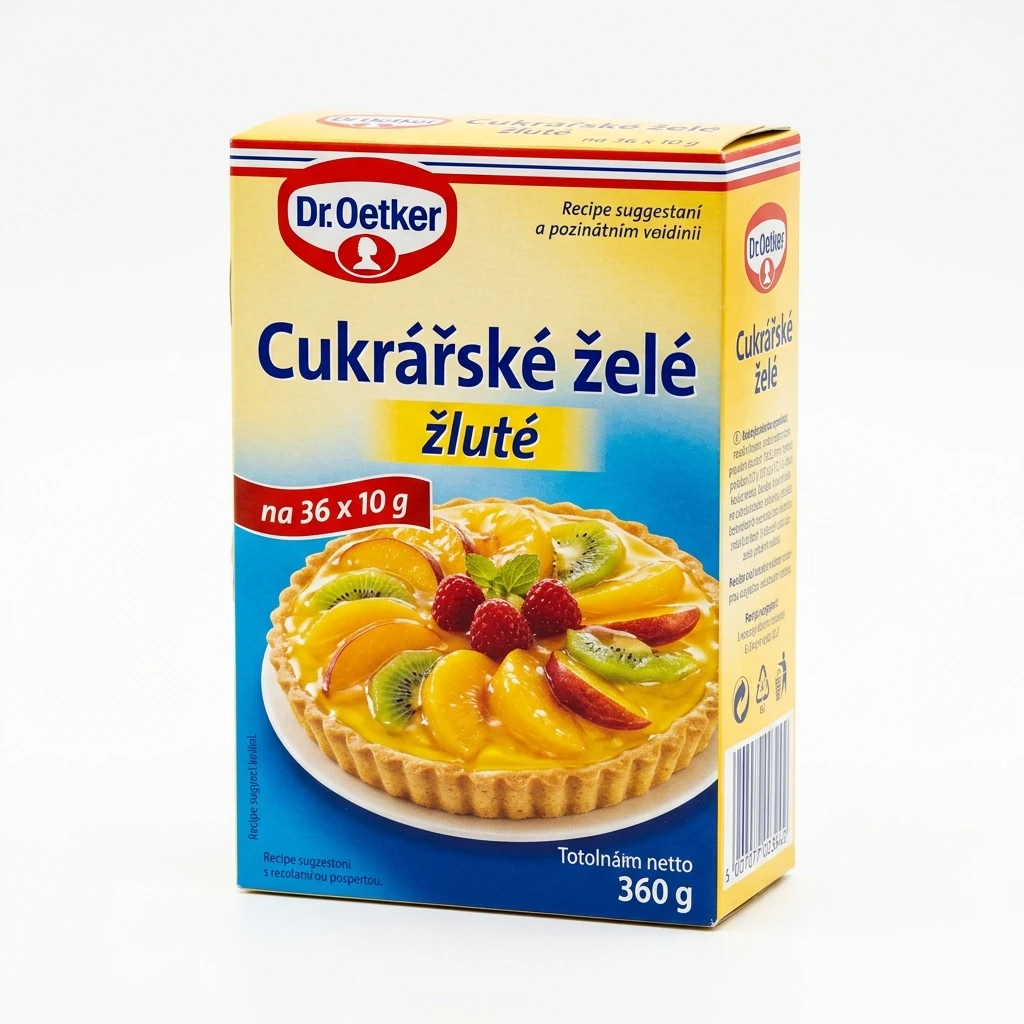 Dr. Oetker Cukrářské želé žluté 36 x 10 g