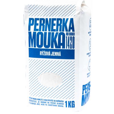 PERNERKA Mouka rýžová jemná 1 kg