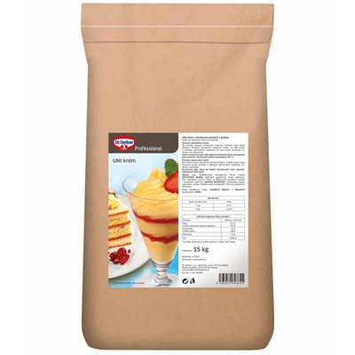 Dr. Oetker Uni krém př. vanilka 15 kg