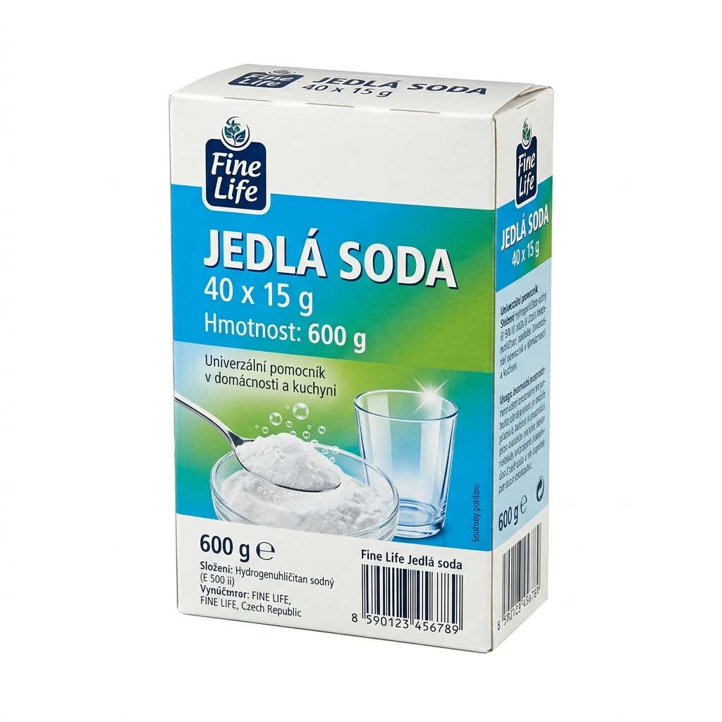 Fine Life Jedlá soda 40 x 15 g