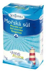 SOLSAN mořská sůl s jódem 1 kg
