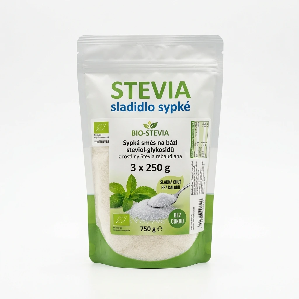 Stevia sladidlo sypké 3 x 250 g