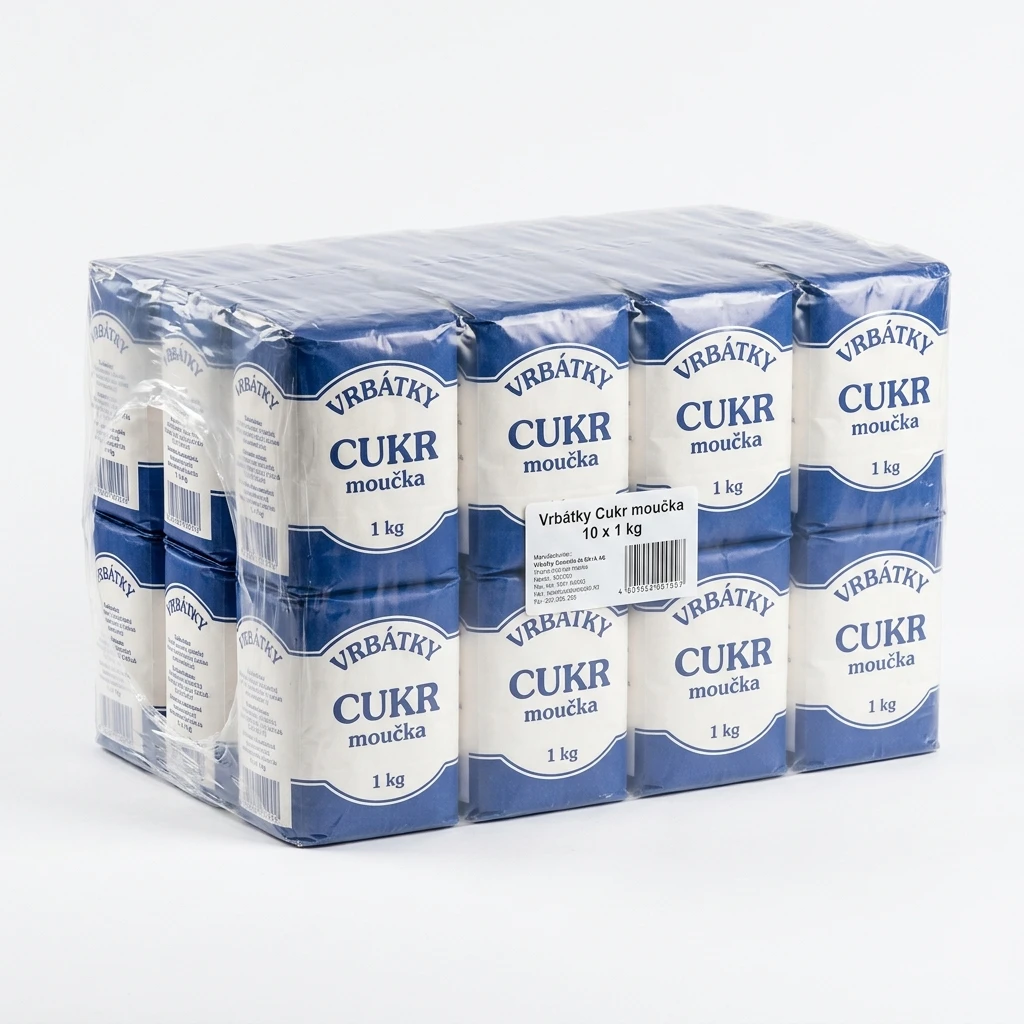 Vrbátky Cukr moučka 10 x 1 kg