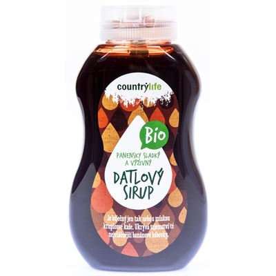 Country Life Sirup datlový BIO 250 ml