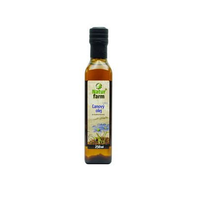 NATUR FARM Olej lněný 250 ml