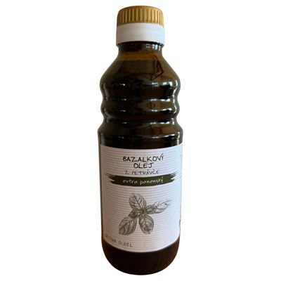 Bazalkový olej Raw kvalita 250 ml