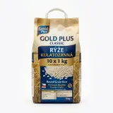 Gold Plus Classic Rýže kulatozrnná 10 x 1 kg