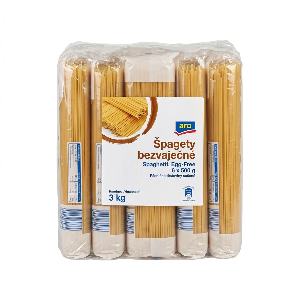 aro Špagety bezvaječné 6 x 500 g