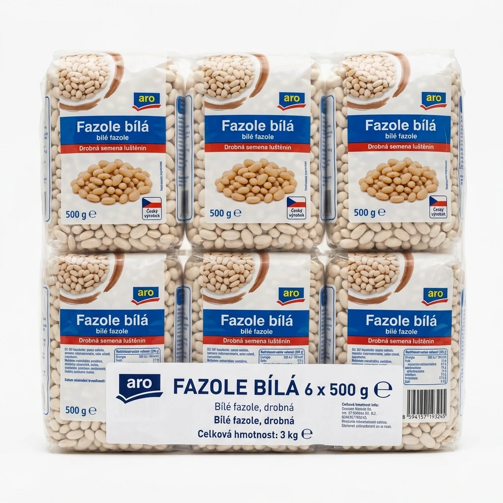 aro Fazole bílá 6 x 500 g