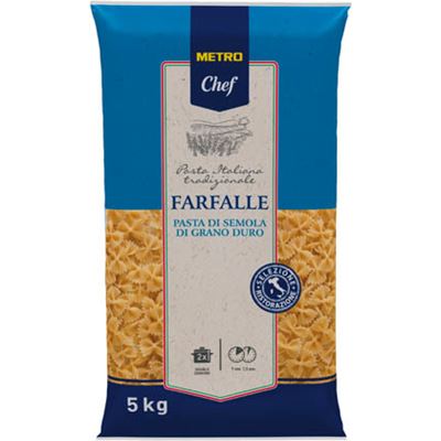 METRO Chef Farfalle těstoviny 5 kg