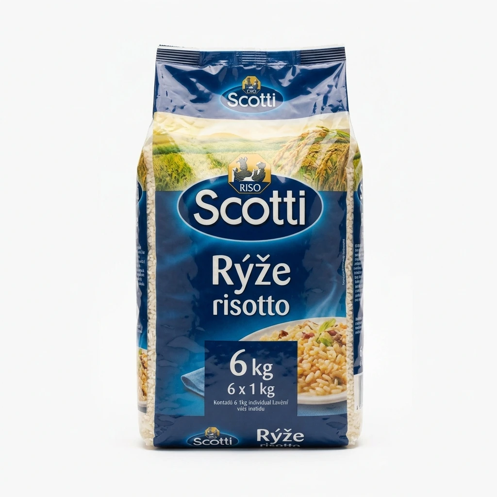 Riso Scotti Rýže risotto 6 x 1 kg