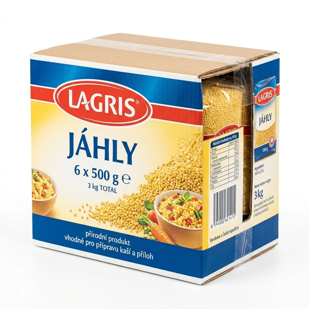 LAGRIS Jáhly 6 x 500 g