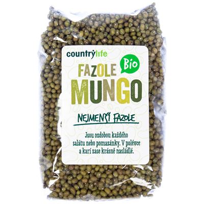 COUNTRY LIFE Fazole Mungo BIO 500 g