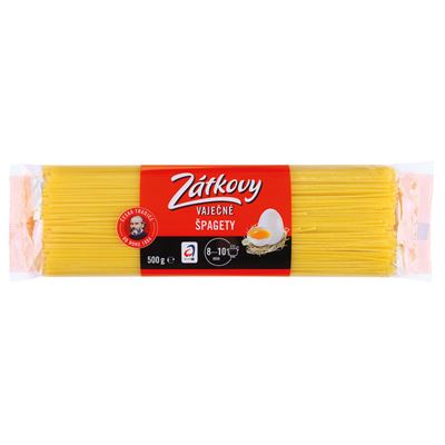 Zátkovy těstoviny Špagety vaječné 24 x 500 g