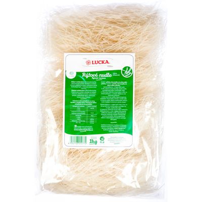 LUCKA Nudle rýžové 1mm 1 kg