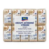 GOLD PLUS aro Kroupy ječmenné střední 10 x 500 g