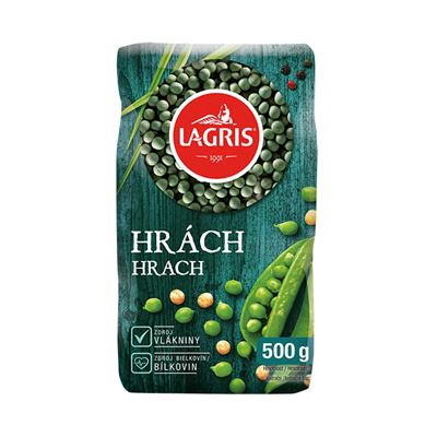 LAGRIS Hrách zelený celý 500 g