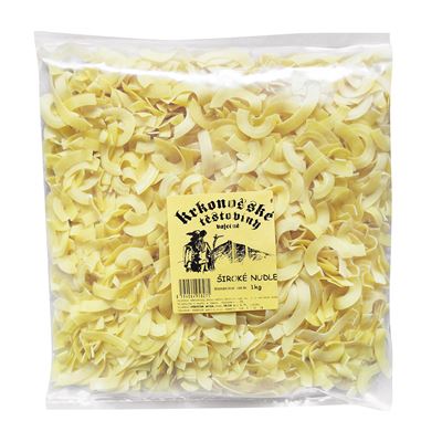 Krkonošské těstoviny široké nudle 1 kg