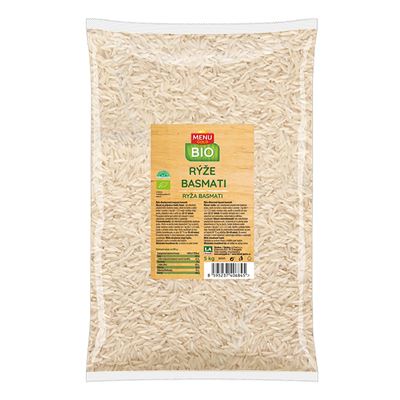MENU GOLD BIO Rýže basmati 5 kg