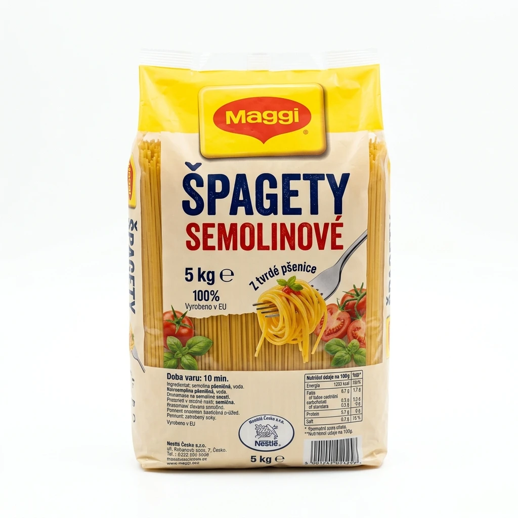 Maggi Špagety semolinové 5 kg