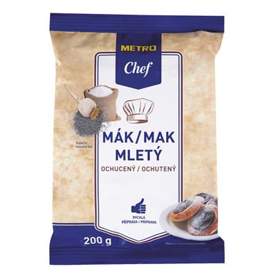 METRO Chef Mák mletý ochucený 100 % 200 g