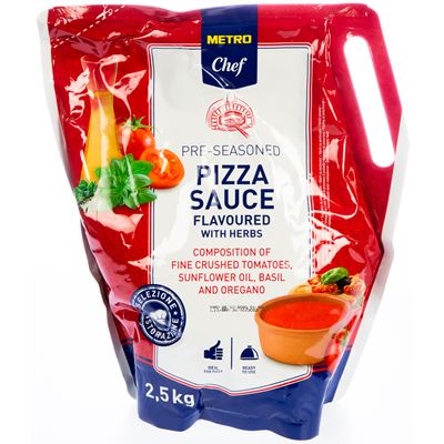 METRO Chef Omáčka na pizzu - bylinky 2,5 kg