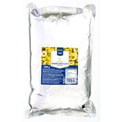 METRO Chef Olivy zelené krájené 1,6 kg