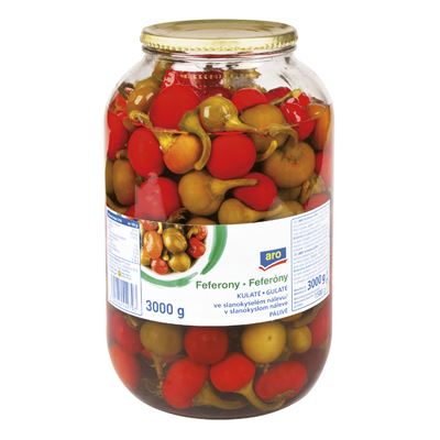 aro Feferony kulaté 3000 g