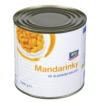 aro Mandarinky 2600 g