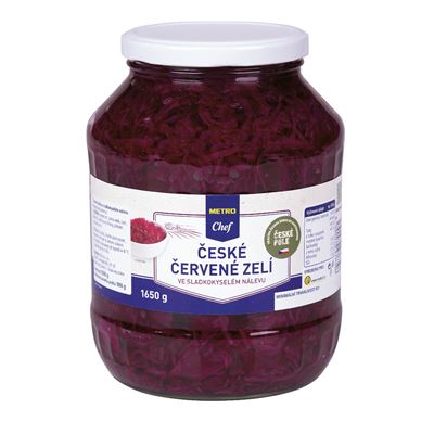 METRO Chef České zelí červené 1,65 kg
