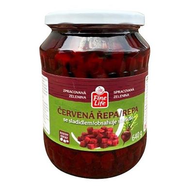 Fine Life Řepa červená kostky 4 x 640 g