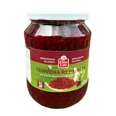 Fine Life Řepa červená řezy 4 x 640 g