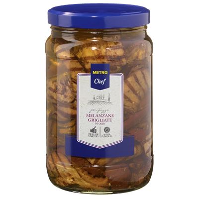 METRO Chef Lilek grilovaný v slunečnicovém oleji 1540 g