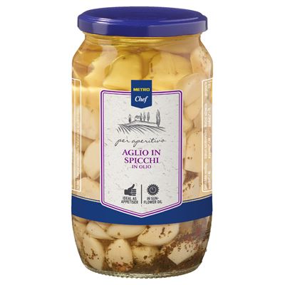 METRO Chef Česnek v oleji 660 g