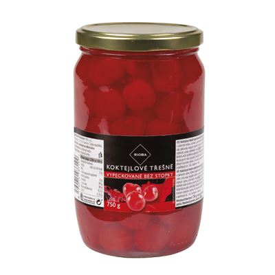 RIOBA Třešně koktejlové bez stopky 750 g