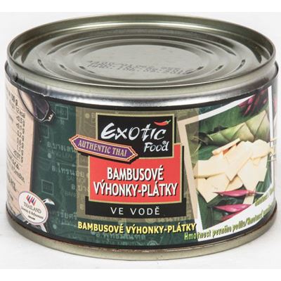 Exotic Food Výhonky bambusové plátky 227 g