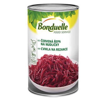 Bonduelle Řepa červená sterilovaná nudle 4 kg