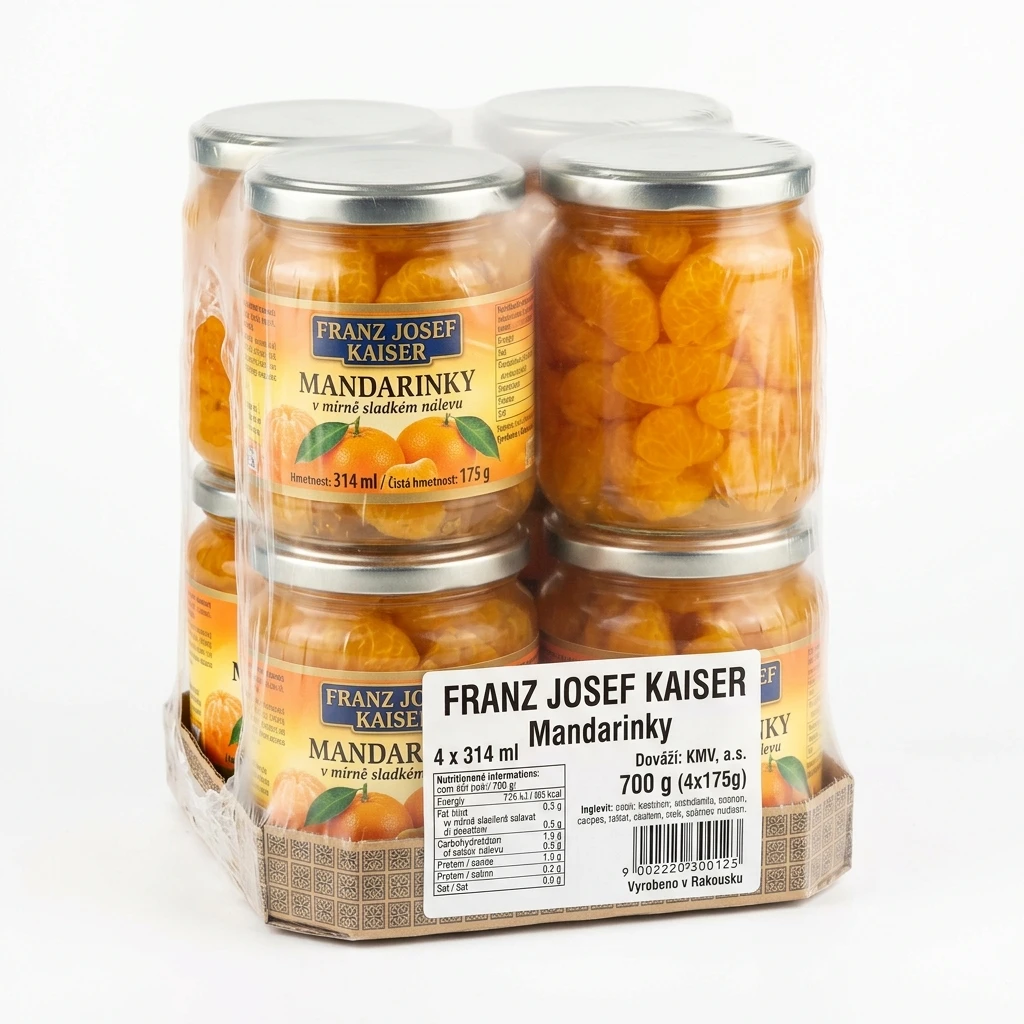 FRANZ JOSEF KAISER Mandarinky 4 x 314 ml