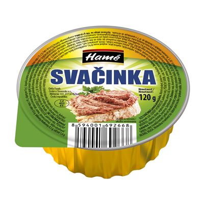 Hamé Svačinka pomazánka jemná 16 x 120 g