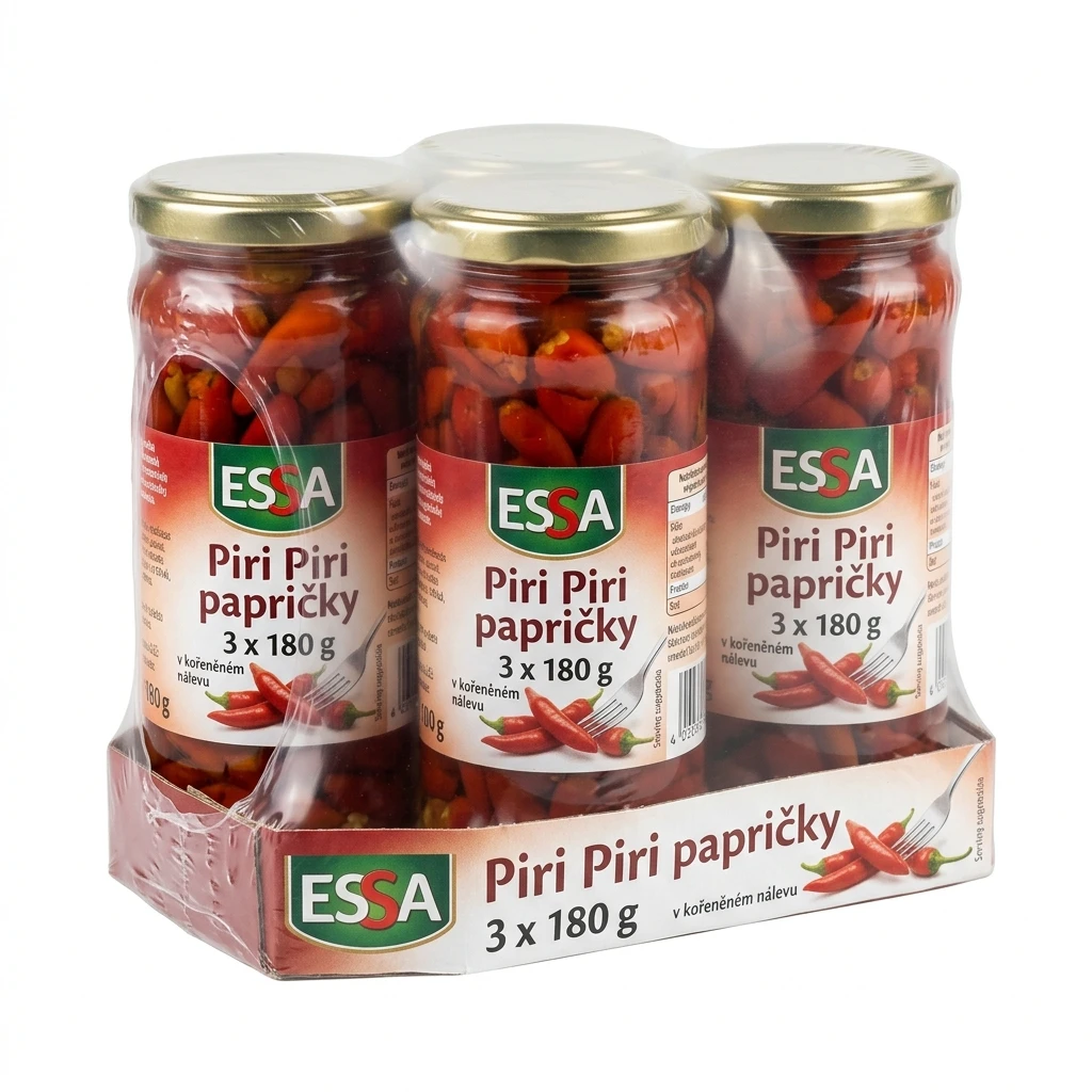 ESSA Piri Piri papričky 3 x 180 g