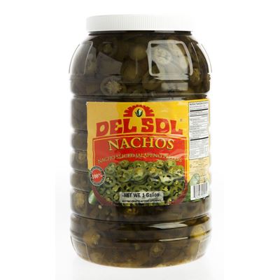DEL SOL Jalapeňo krájené 3,78 kg