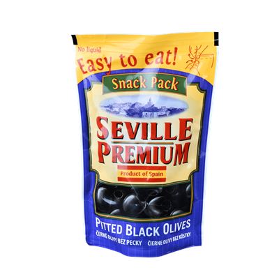 SEVILLE PREMIUM Olivy černé bez pecky 75 g