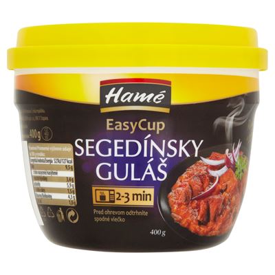 Hamé Segedínský guláš hotové jídlo EasyCup 400 g