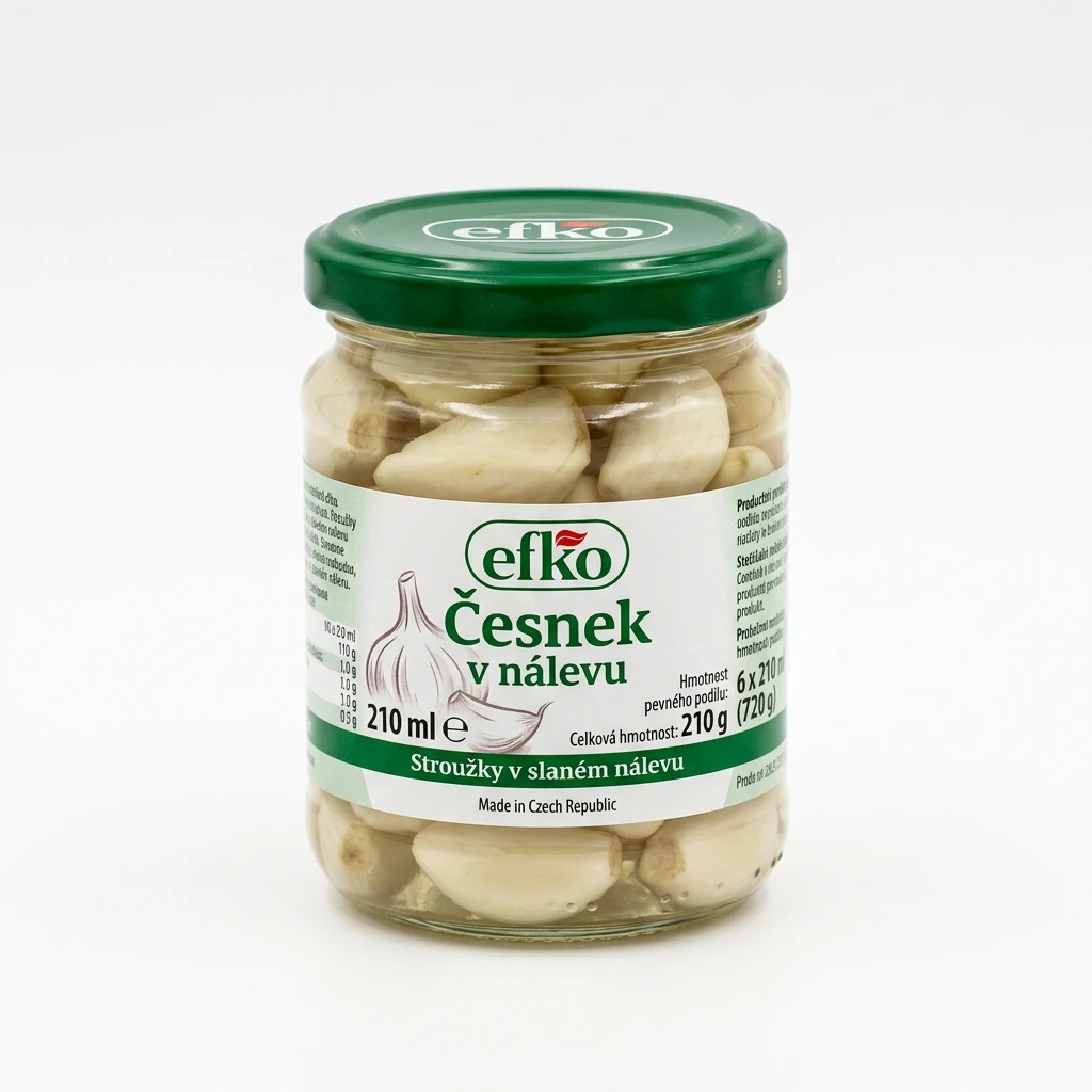 efko Česnek v nálevu 6 x 210 ml