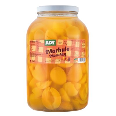 ADY Meruňky půlené 3,5 kg