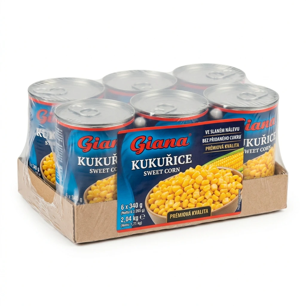 Giana Kukuřice 6 x 340 g