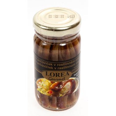 LOREA Ančovičky v oleji 95 g