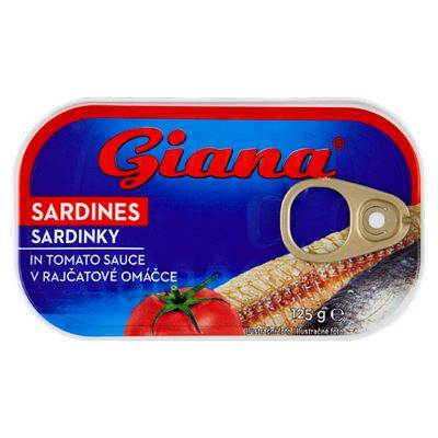 Giana Sardinky v tomatě 5 x 125 g