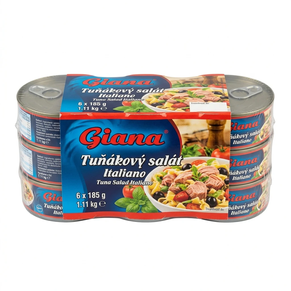 Giana Tuňákový salát Italiano 6 x 185 g